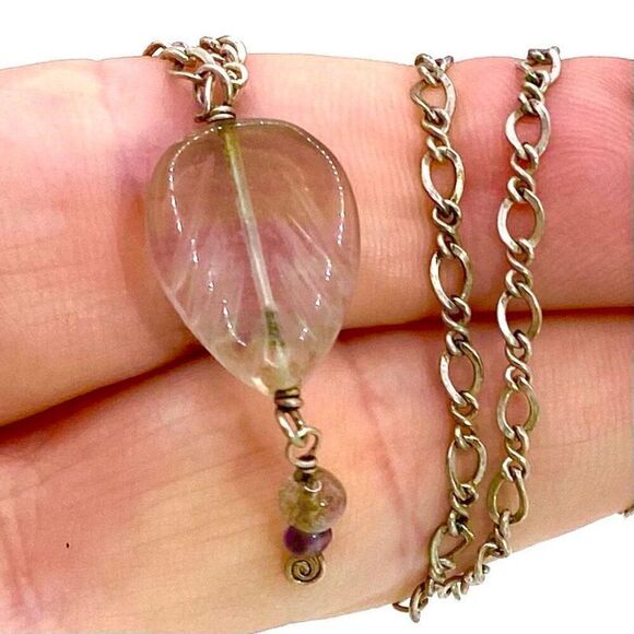 ALR Sterling 925 Silver & Crystal Necklace - Picture 4 of 10